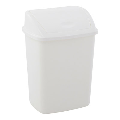 Afvalbak 15 ltr - Wit